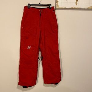 Section snow pants